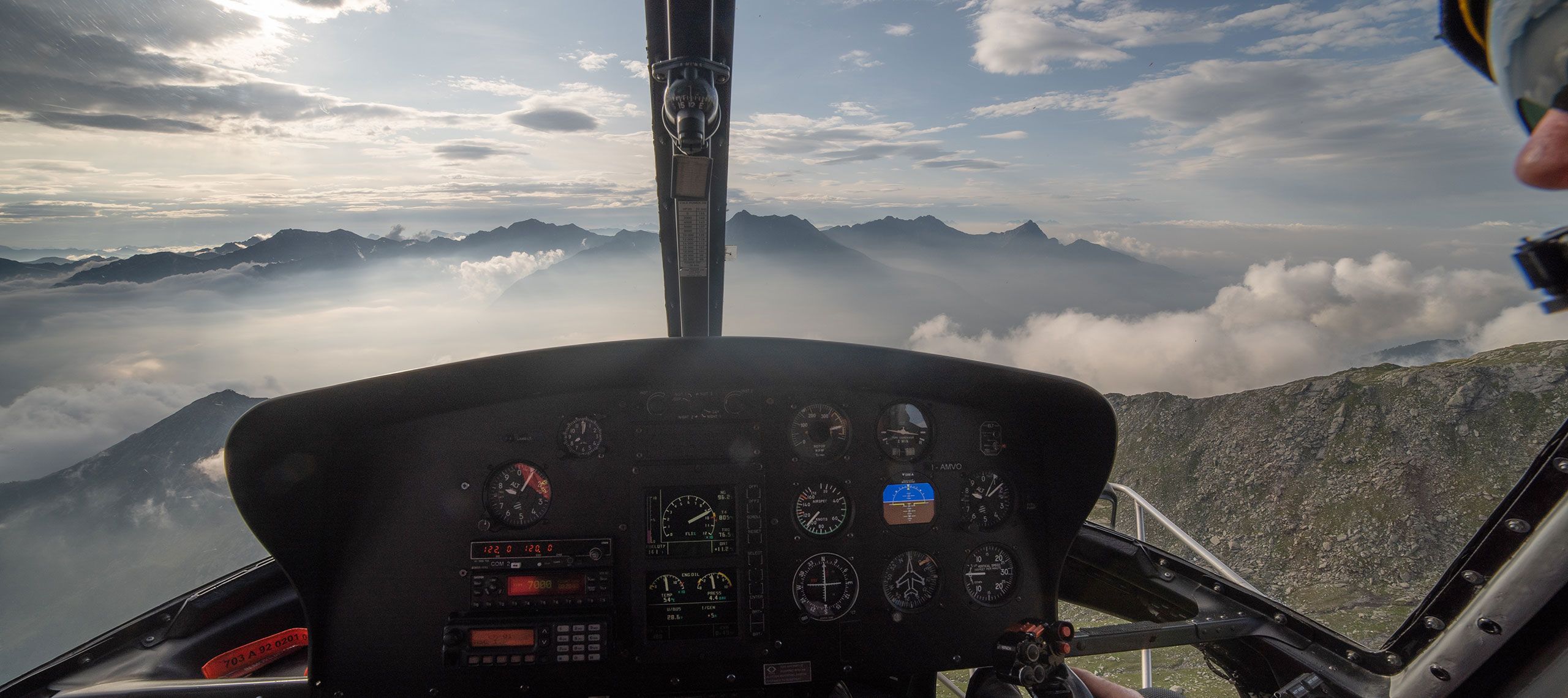 School helicopter pilots Italiy - Pavia - Bolzen Milan Piacenza